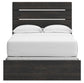 Delmorta Full Panel Bed, Dresser and Mirror