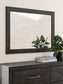 Delmorta Full Panel Bed, Dresser and Mirror