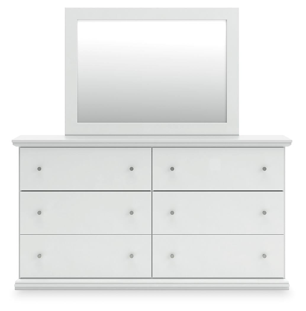 Bostwick Shoals Full Panel Bed, Dresser, Mirror and Nightstand