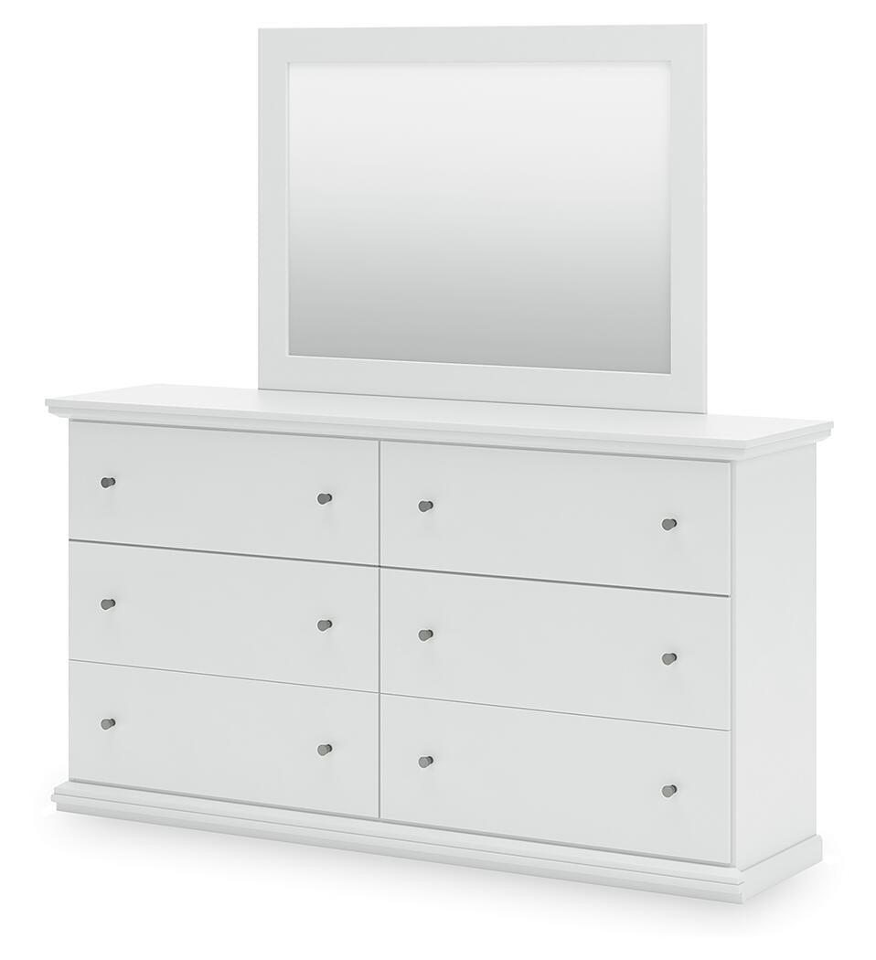 Bostwick Shoals Full Panel Bed, Dresser, Mirror and Nightstand