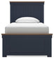 Landocken Twin Panel Bed, Dresser, Mirror, Chest and Nightstand