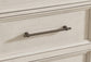 Shaybrock King Panel Bed, Dresser, Mirror and Nightstand