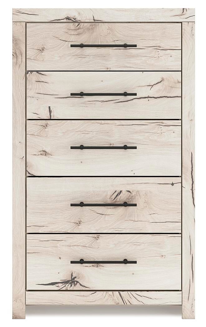 Lawroy Twin Panel Bed, Dresser, Mirror, Chest and Nightstand