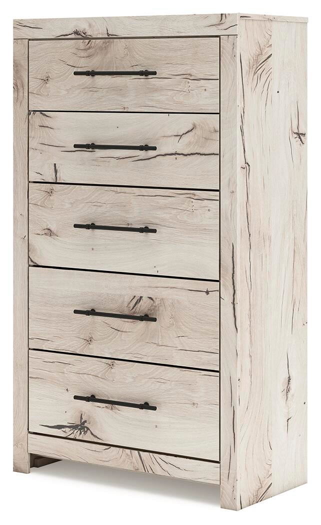 Lawroy Twin Panel Bed, Dresser, Mirror, Chest and Nightstand