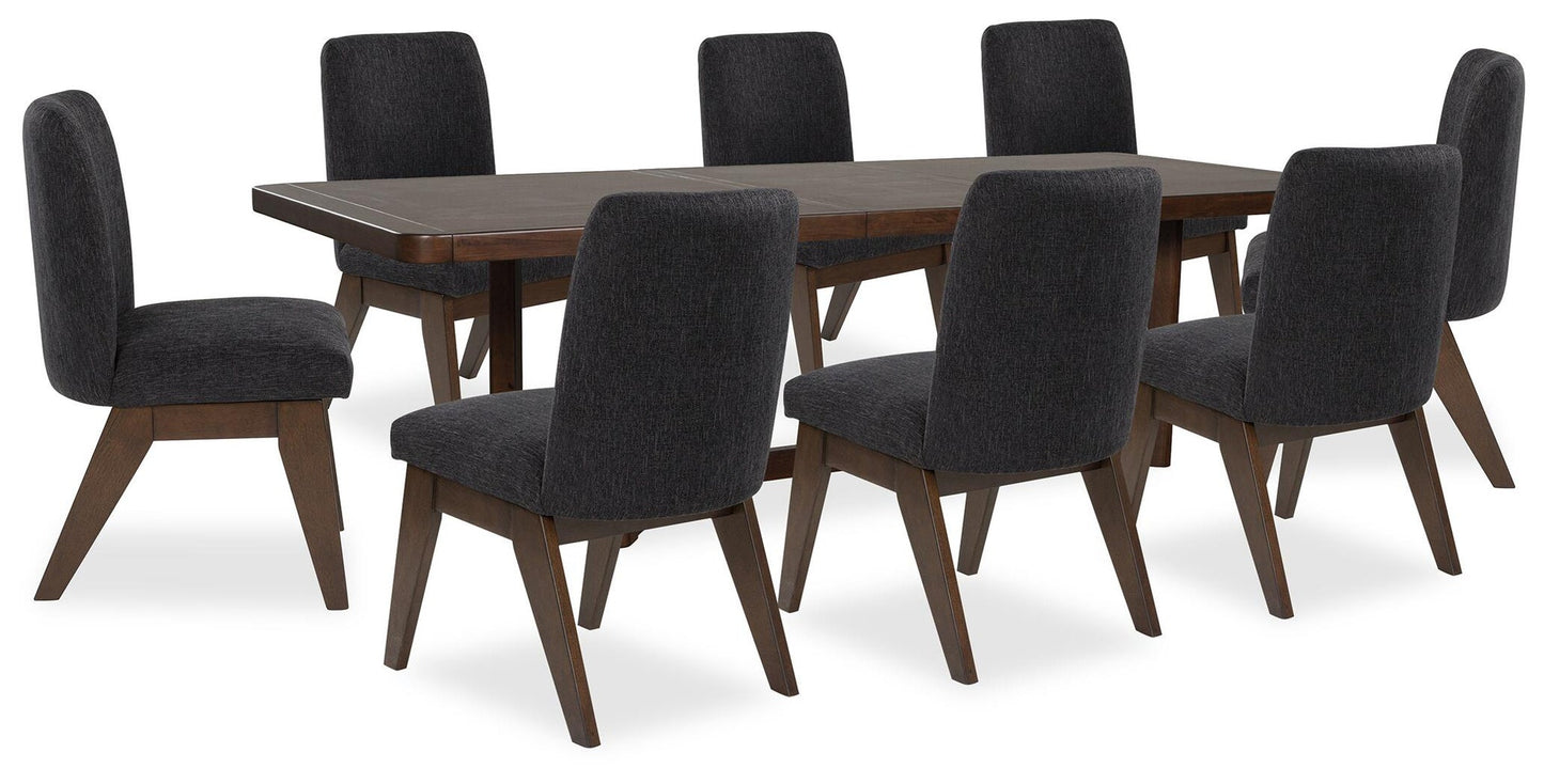 Kendamor Dining Table and 8 Chairs