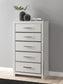 Birmonton King Upholstered Panel Bed, Dresser, Mirror, Chest and Nightstand
