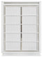 Chalanna King Upholstered Storage Bed, Dresser, Mirror, Chest and Nightstand