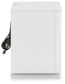 Chalanna King Upholstered Storage Bed, Dresser, Mirror and Nightstand