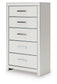 Birmonton King Upholstered Panel Platform Storage Bed, Dresser, Mirror, Chest and Nightstand