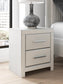 Birmonton King Upholstered Panel Platform Storage Bed, Dresser, Mirror, Chest and Nightstand