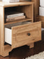 Galletyn Full Panel Bed with Mirrored Dresser and Nightstand