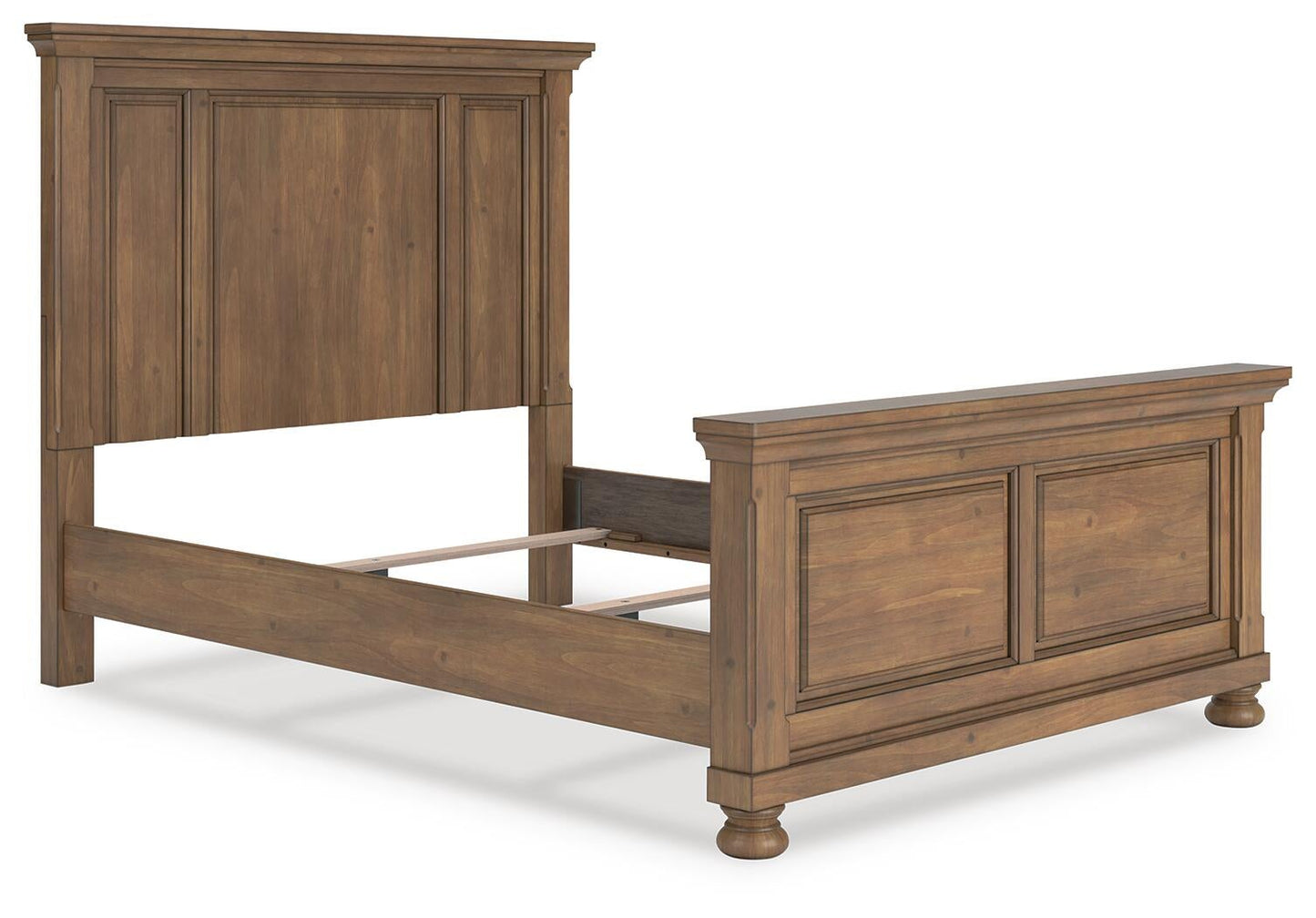 Vandenmore Queen Panel Bed with Mirrored Dresser