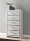 Birmonton Queen Upholstered Panel Platform Bed, Dresser, Mirror and Nightstand