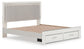 Birmonton King Upholstered Panel Platform Storage Bed, Dresser, Mirror and Nightstand