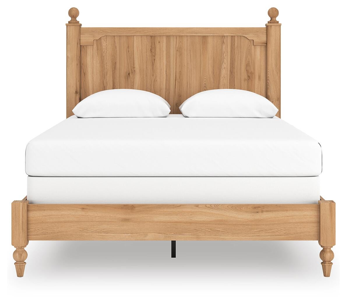 Galletyn Queen Panel Bed with Mirrored Dresser and Nightstand