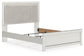 Birmonton Queen Upholstered Panel Bed, Dresser, Mirror and Nightstand