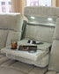 Stately Check Sofa and Loveseat