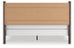 Cadmori King Panel Bed, Dresser and Mirror