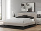 Birmonton California King Upholstered Bed, Dresser, Mirror, Chest and Nightstand