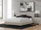 Birmonton Queen Upholstered Bed, Dresser and Mirror