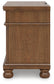 Chadworth King Poster Bed with Mirrored Dresser and Nightstand