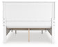 Fortman Queen Panel Storage Bed with Mirrored Dresser and Nightstand