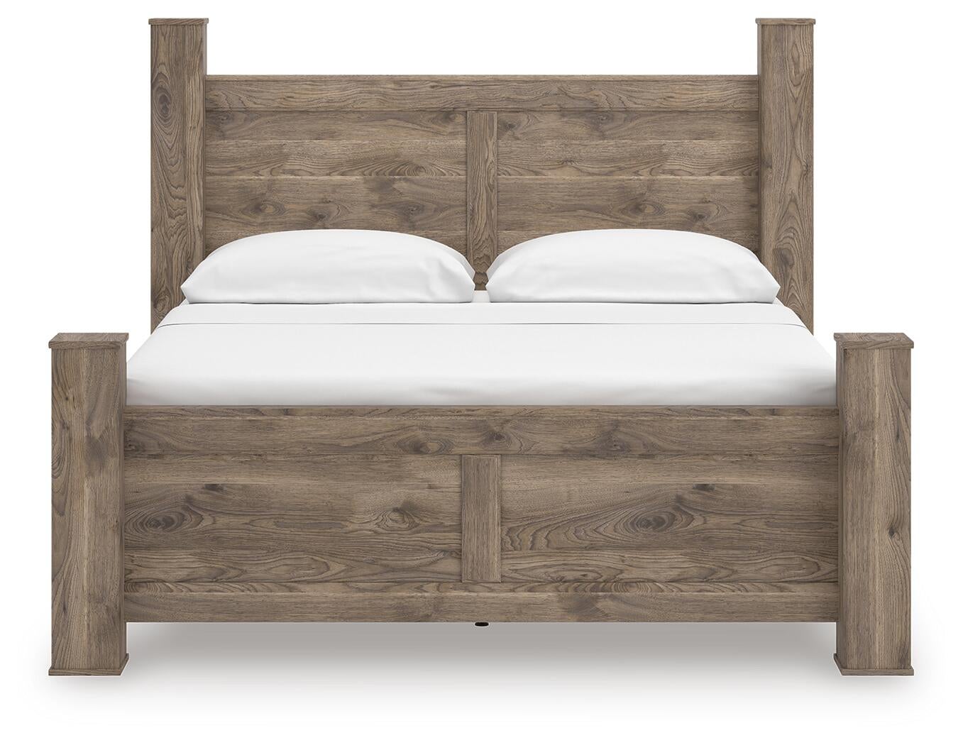 Keithland King Poster Bed, Dresser and Mirror