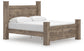 Keithland King Poster Bed, Dresser and Mirror