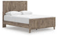 Keithland Queen Panel Bed with Mirrored Dresser and Nightstand
