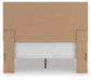 Keithland Queen Panel Bed with Mirrored Dresser and Nightstand