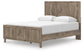 Keithland Queen Panel Bed with Mirrored Dresser and Nightstand