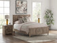 Keithland Queen Panel Bed with Mirrored Dresser and Nightstand