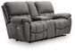 Bakerstein PWR REC Loveseat/CON/ADJ HDRST