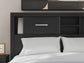Stabotta Full Bookcase Storage Bed