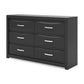 Stabotta Six Drawer Dresser