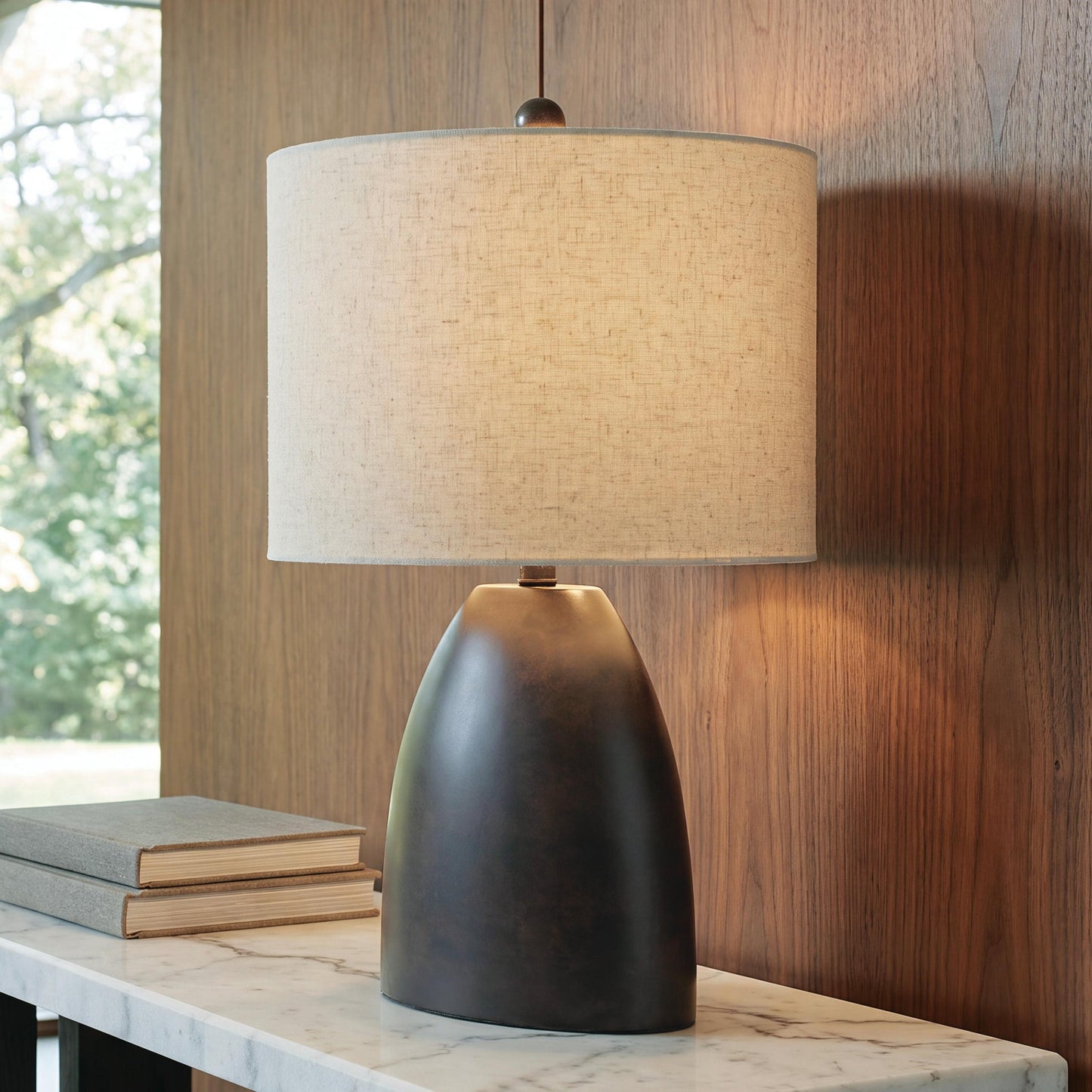 Sethmore Terracotta Table Lamp (1/CN)